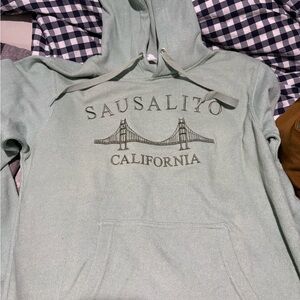 NEW: Sausalito California Mint Green Hoodie